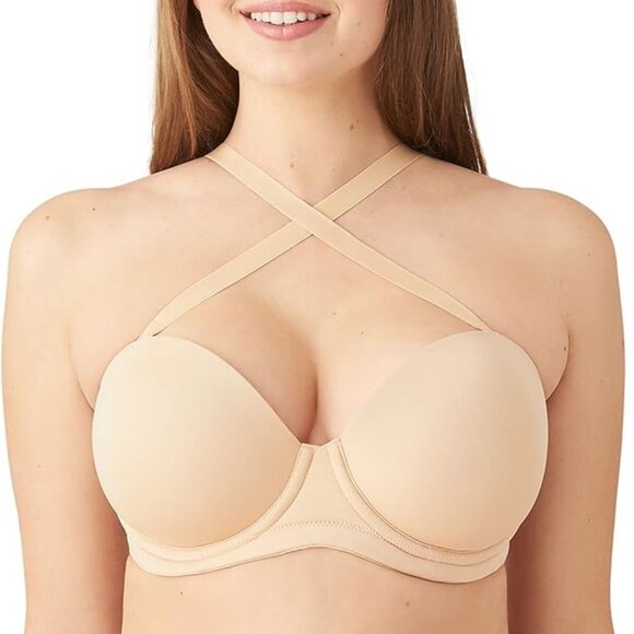 **Wacoal** Women's Red Carpet Strapless Convertible Bra 32H Sand NWT - Picture 2 of 9